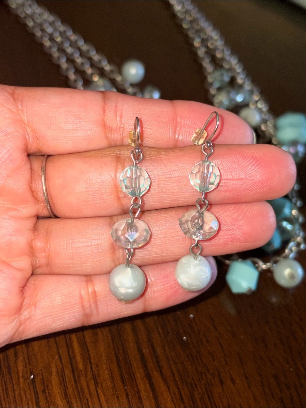Multi-Strand Necklace set - Picture 2 of 3